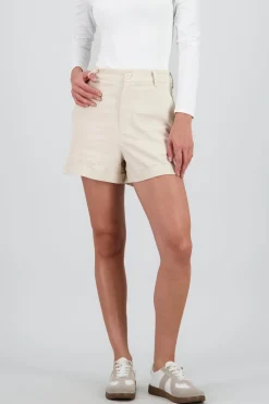 Short mini liso detalle dobladillo