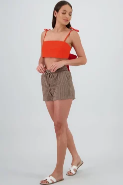 Short textura bandana jareta