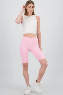 Shorts bikers lisos rib