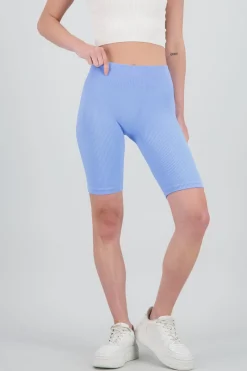 Shorts bikers lisos rib