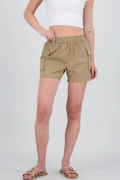 Shorts con bolsas cargo lisos