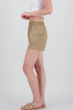 Shorts con bolsas cargo lisos