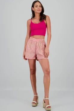 Shorts detalle bordados con resorte Hypsters