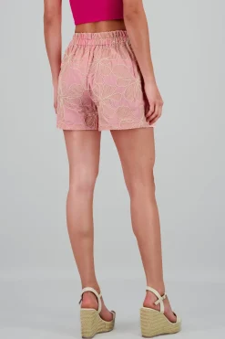 Shorts detalle bordados con resorte Hypsters