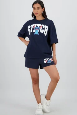 Shorts Stitch letras