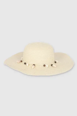 Sombrero cinta conchas