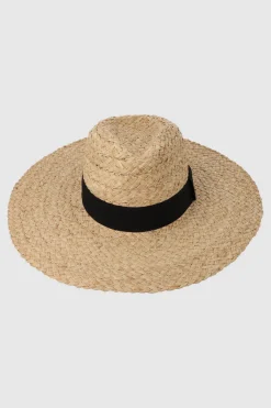 Sombrero floppy tejido trenza