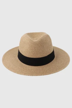 Sombrero panama cinturon tela