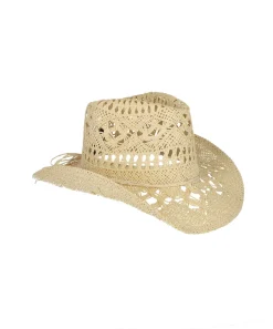 Sombrero vaquero tejido