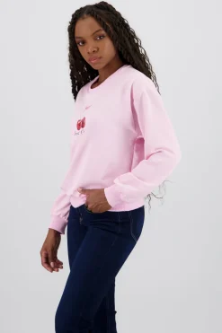 Sudadera con estampado de cereza