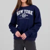 Sudadera estampada New York