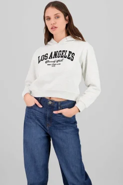 Sudadera estampado los angeles