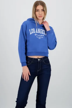 Sudadera estampado los angeles