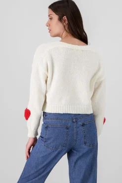 Sueter de corazones de 3D