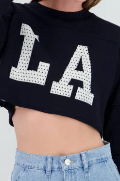 Sueter los angeles detalle calado