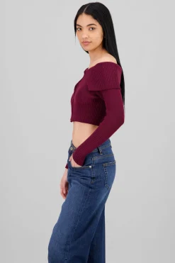 Sueter manga larga cierre