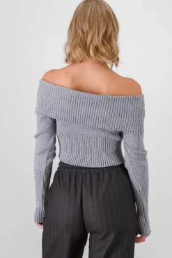 Sueter manga larga cierre