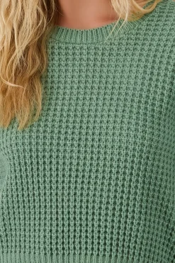 Suéter Tejido Ancho