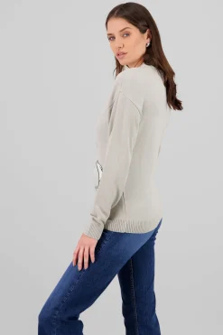 Suéter tejido Tambor