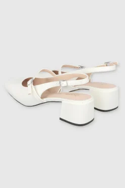 Tacon bajo maryjane slingback