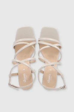 Tacon bloque tiras planas