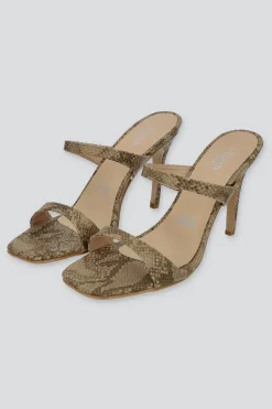 Tacon dos tiras serpiente