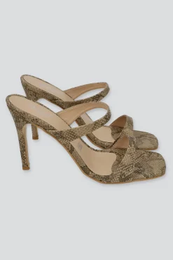 Tacon dos tiras serpiente