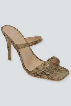 Tacon dos tiras serpiente