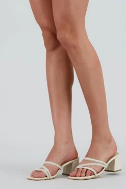 Tacon mula tiras borde brillos