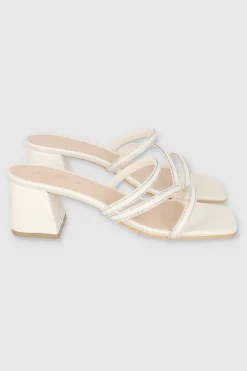 Tacon mula tiras borde brillos