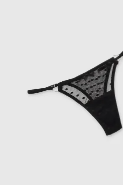 Tanga argollas corazones