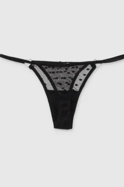 Tanga argollas corazones