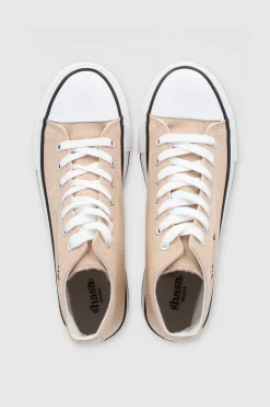 Tenis canvas mini mariposas