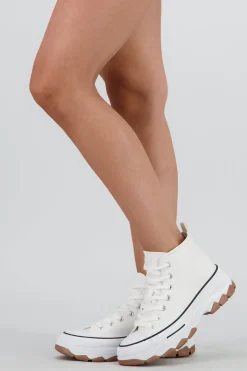 Tenis Canvas Suela Track