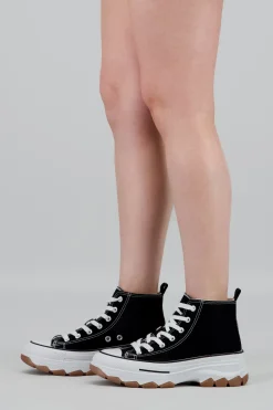 Tenis Canvas Suela Track