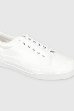 Tenis clásico suela ancha puntera