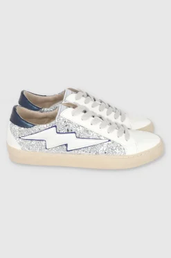 Tenis glitter rayo