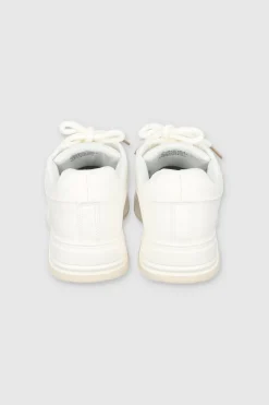 Tenis skater contrastes agujeta chunky