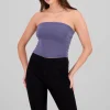Top bandeau rib