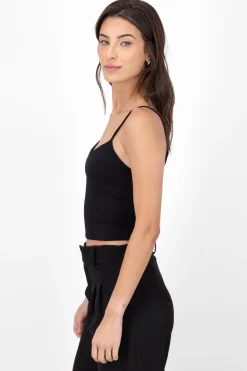 Top Con Copas Tirantes Doble Tela