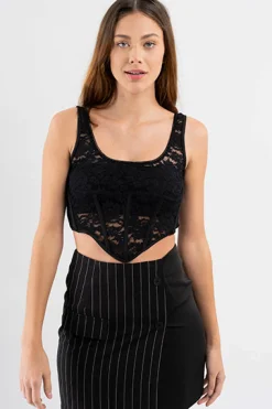 Top Corset Encaje