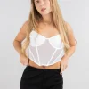 Top crop tie dye tirantes