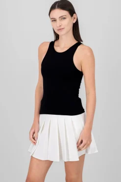 Top doble tela sin manga