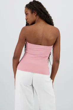 Top fruncido off shoulder