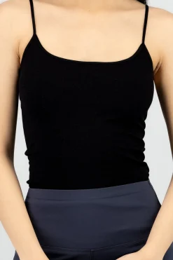 Top liso tirantes seamless