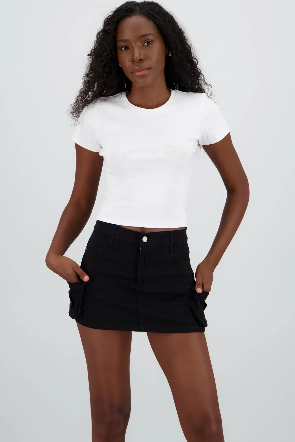 Top Manga Corta Cropped