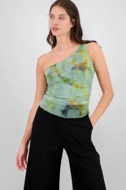 Top off shoulder mesh