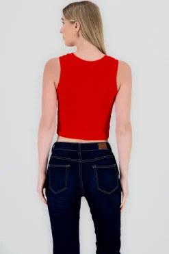 Top Seamless Liso Sin Mangas