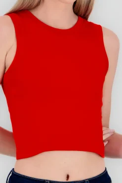 Top Seamless Liso Sin Mangas