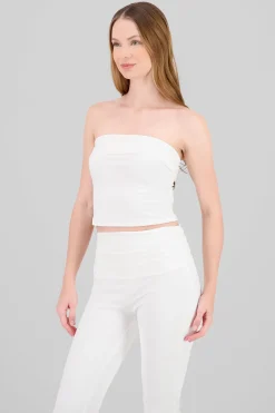 Top strapless liso